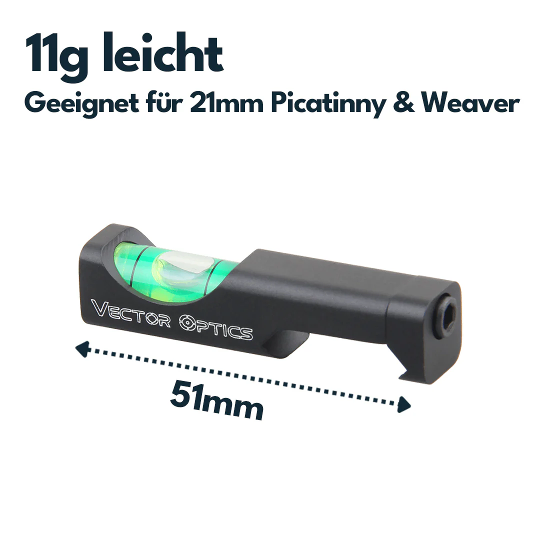 Vector Optics SCACD-20 Wasserwaage zur Montage an 21mm Weaver - Image 2