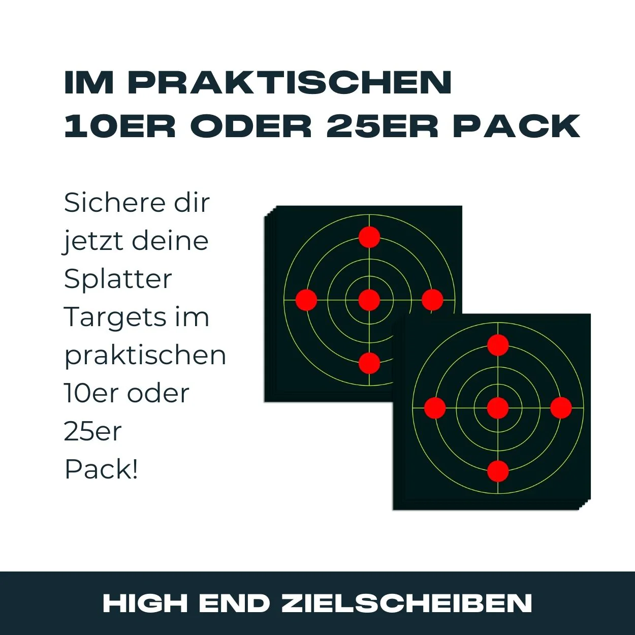 Splatter-Target 30x30cm - V1 - Image 5