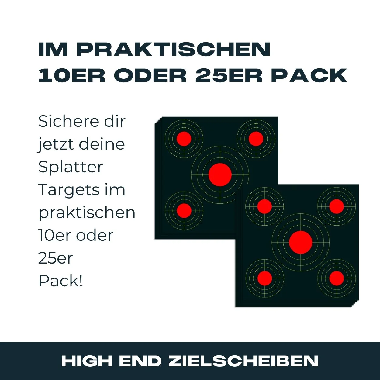 Splatter-Target 30x30cm - V3 - Image 5