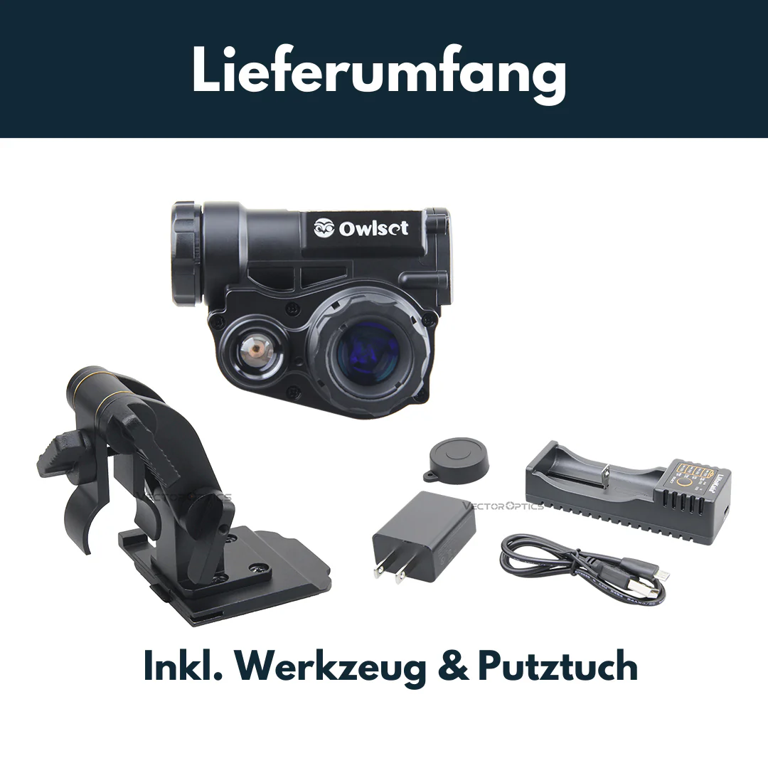 Vector Optics OWNV-10 Monocular Nachtsichtgerät mit Möglichkeit zur Helmmontage - Image 3