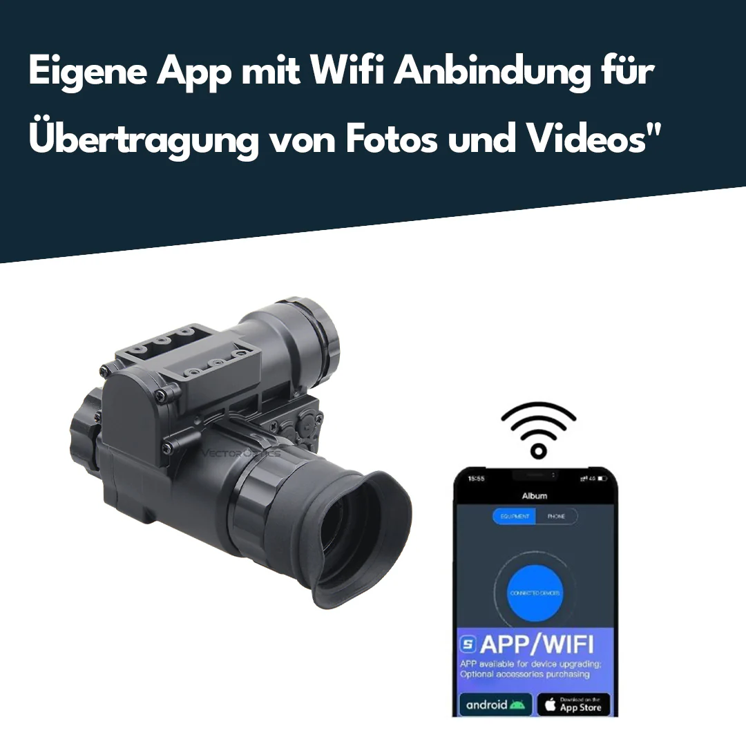 Vector Optics OWNV-10 Monocular Nachtsichtgerät mit Möglichkeit zur Helmmontage - Image 5