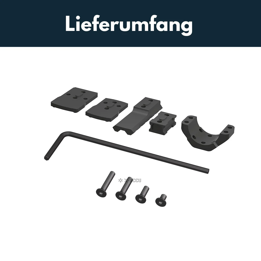 Vector Optics Reddot Mounting Kit für 30 und 34mm Tubus - Image 8