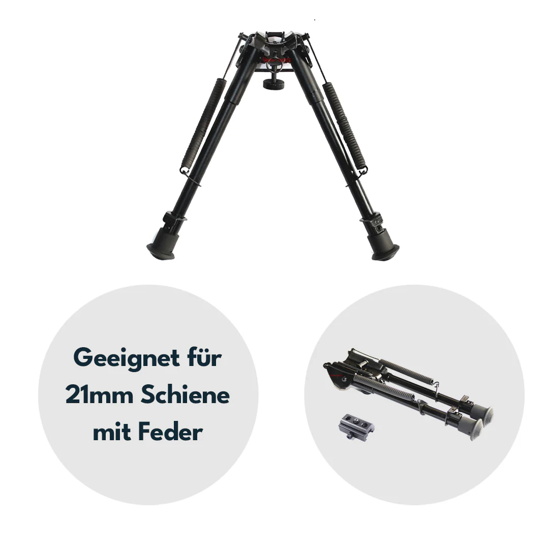 Vector Optics Rokstad Bipod aus hochwertigem Aluminium in verschiedenen Höhen