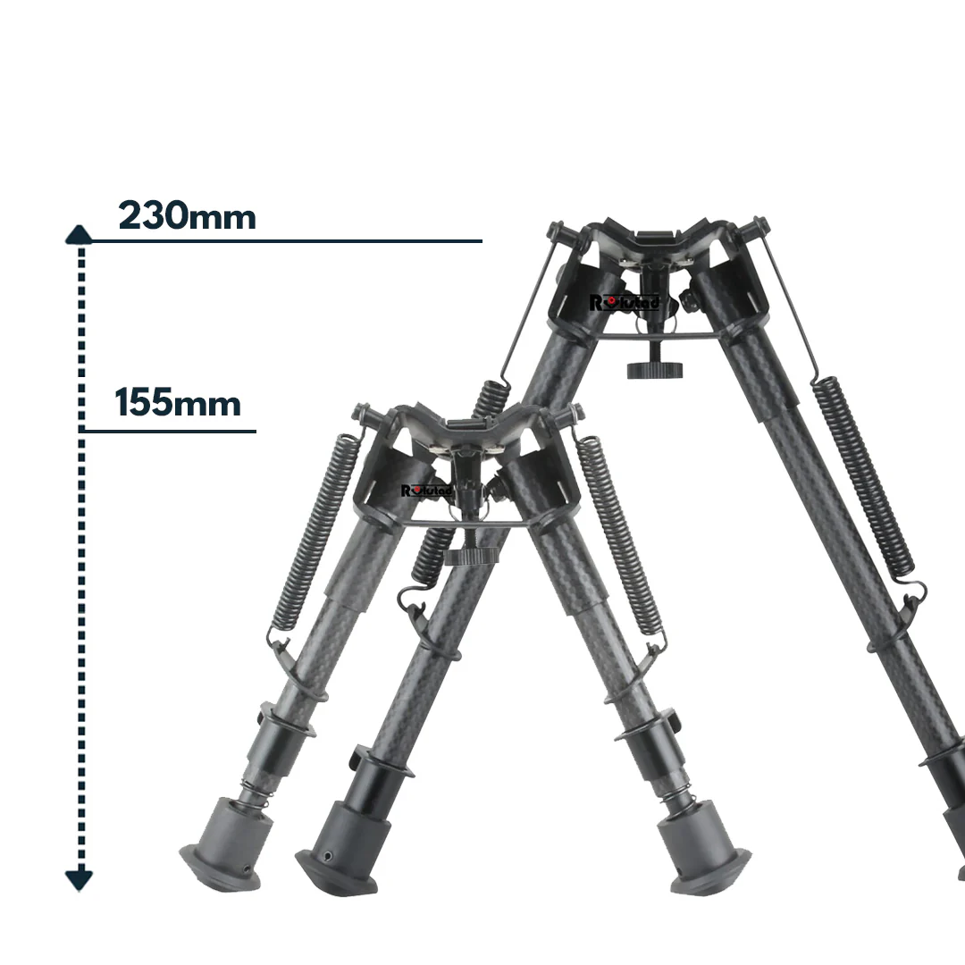 Vector Optics Rokstad Bipod aus Kohlenstoff und Aluminium in verschiedenen Höhen - Image 2