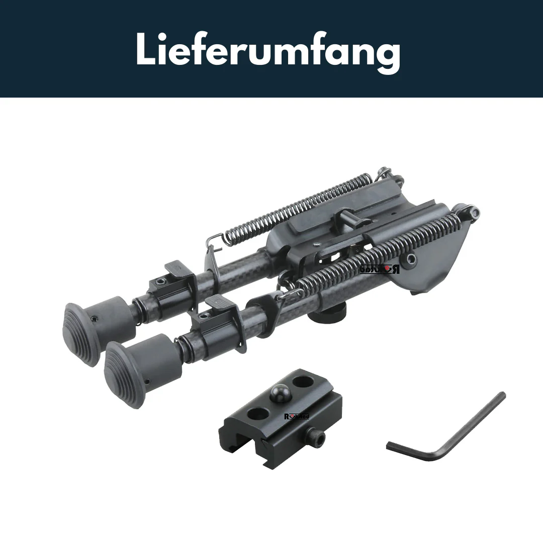 Vector Optics Rokstad Bipod aus Kohlenstoff und Aluminium in verschiedenen Höhen - Image 5