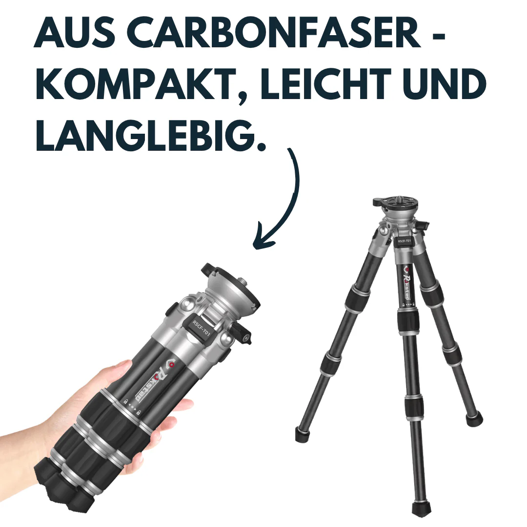 Vector Optics RSCF-T01 Rokstad 25-38cm Tripod Stativ aus Carbonfaser - Image 2