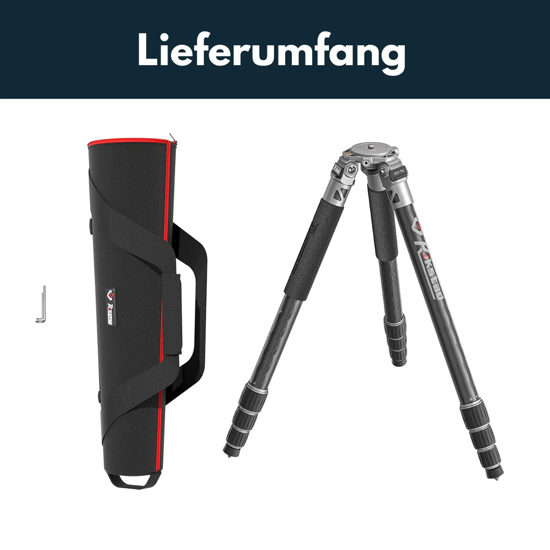 Vector Optics RSCF-T03 Rokstad 56-169cm Tripod Stativ aus Carbonfaser - Image 6