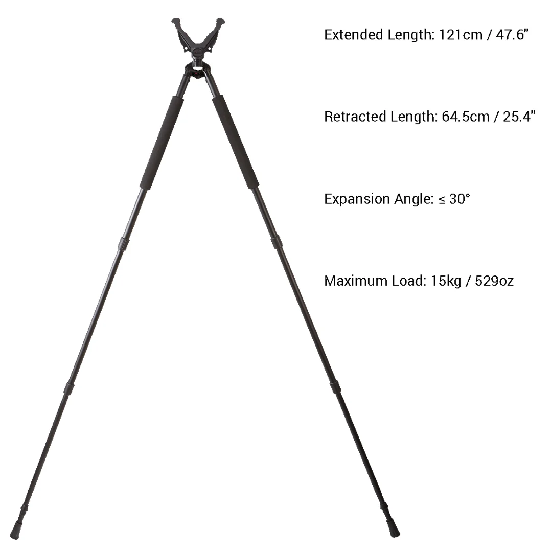 Vector Optics RSGR-05 Rokstad 65-120cm Bipod zur Gewehrauflage - Image 3