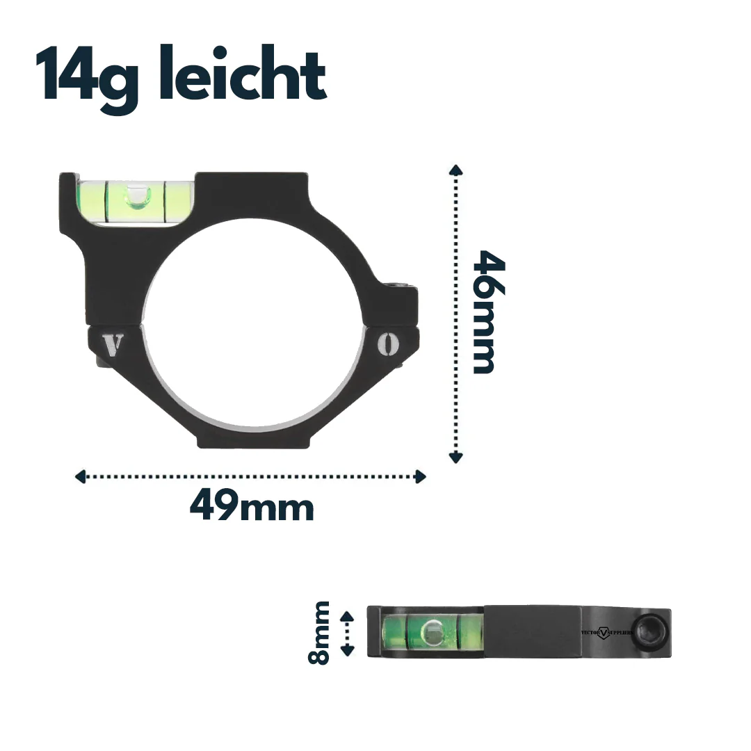 Vector Optics SCACD-02 Wasserwaage zur Montage am 35mm Tubus - Image 3
