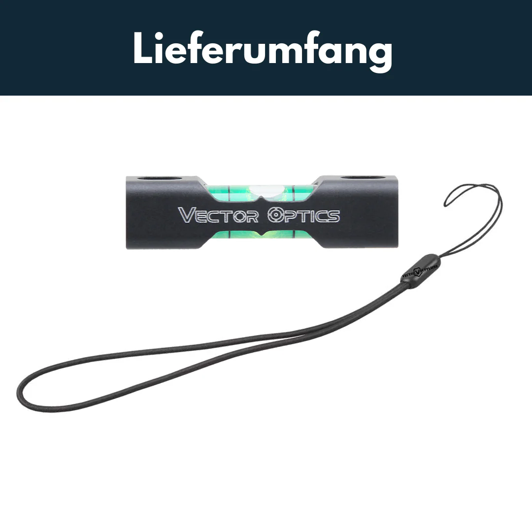Vector Optics SCACD-19 Wasserwaage zur Montage an XASR Ringmontagen oder zum Auflegen - Image 4