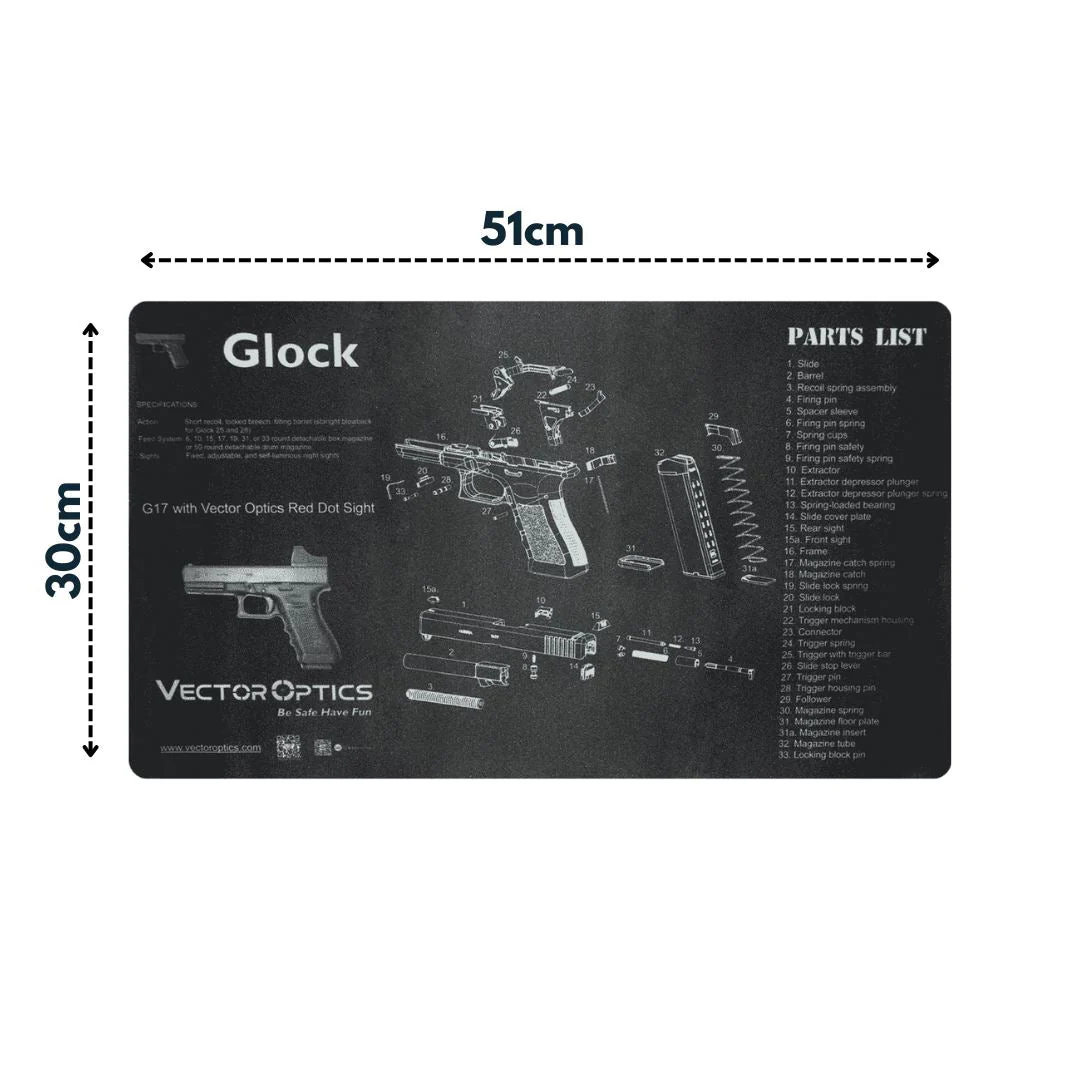 Vector Optics SCBM-02 Glock Reinigungsmatte - Image 4