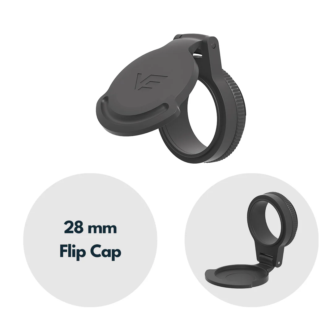 Vector Optics SCFC-M28 Aluminium Flip-Up Cap für Contintal Objektiv 28mm