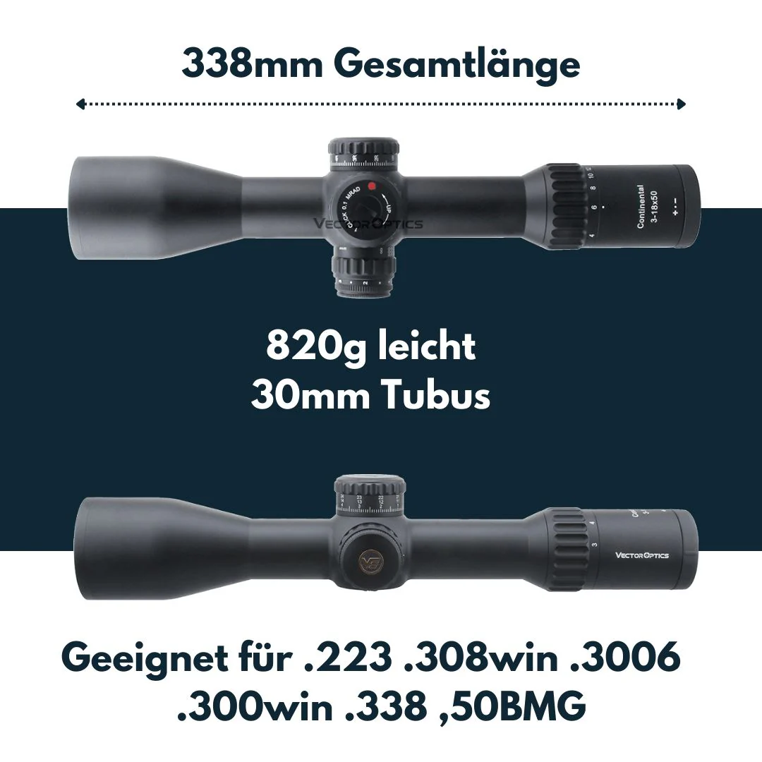 Vector Optics SCFF-28 Continental x6 3-18x50FFP VCT-34 - Image 5