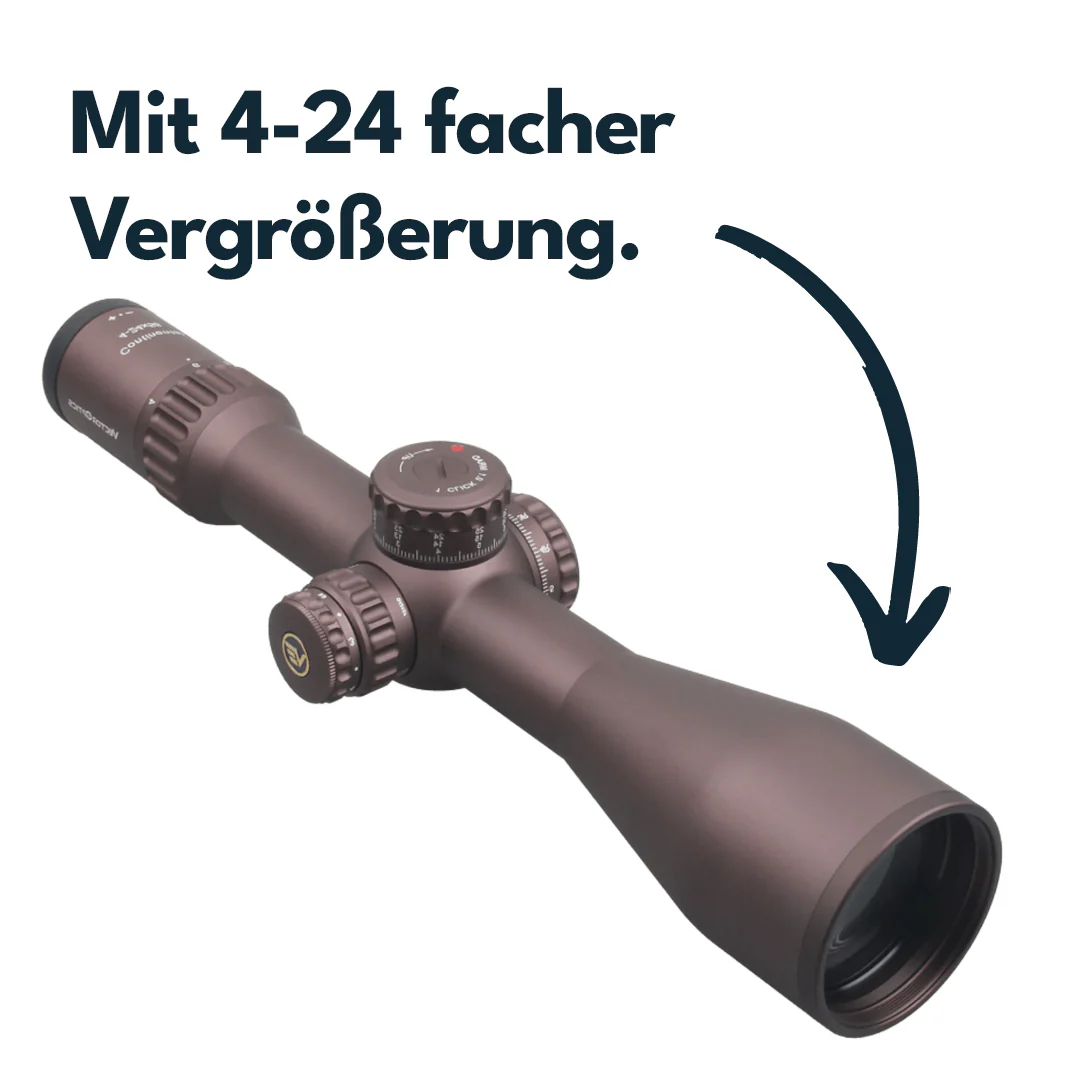 Vector Optics SCFF-39 Continental x6 4-24x56 Coyote FDE - Image 4