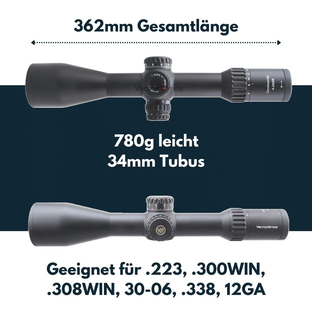 Vector Optics SCFF-40 Continental x6 4-24x56FFP VEC-MBR - Image 8