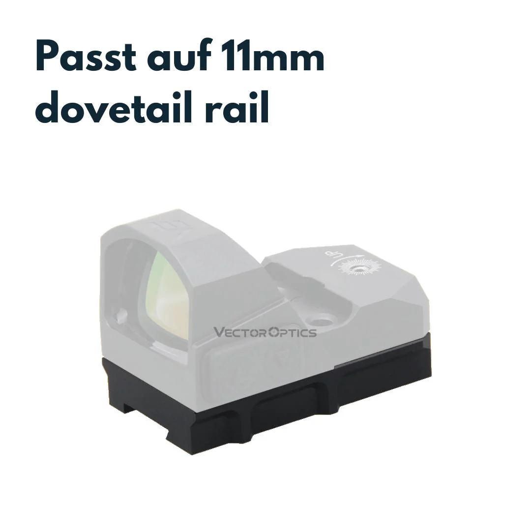 Vector Optics SCFRM-04 Montage mit TEK (Docter Sight) Footprint für 11mm Dovetail - Image 4