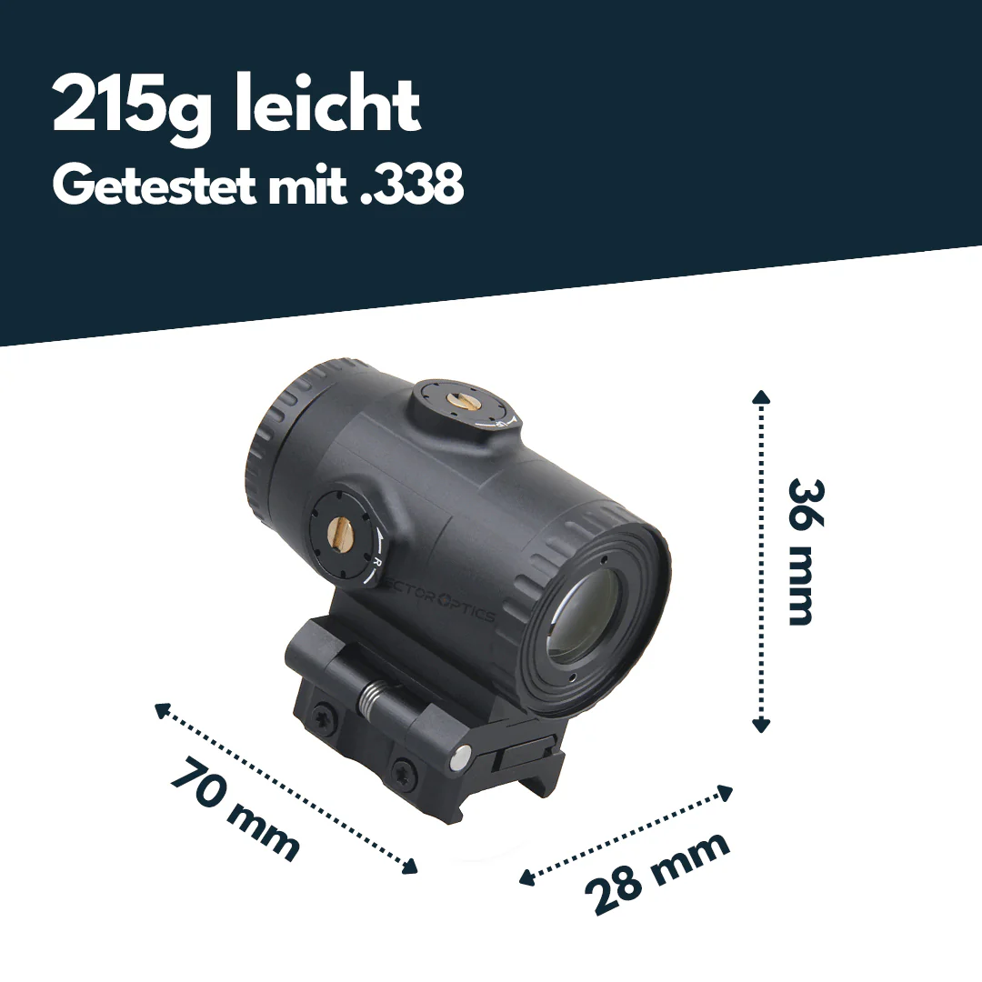 Vector Optics SCMF-33 Paragon 3x18 Vergrößerer Micro - Image 4