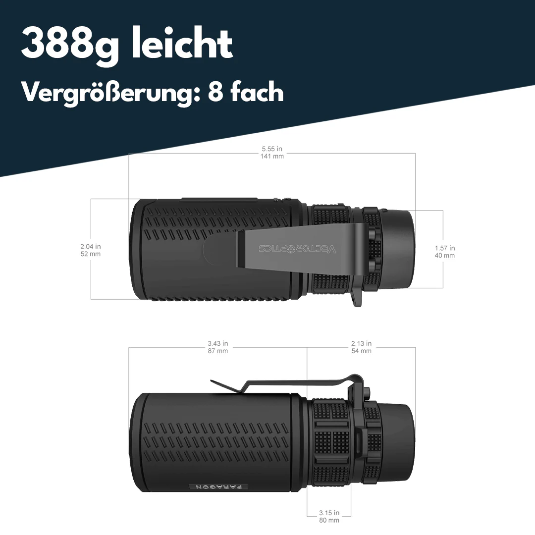 Vector Optics SCMO-01 Paragon 8x42 Monocular - Image 2