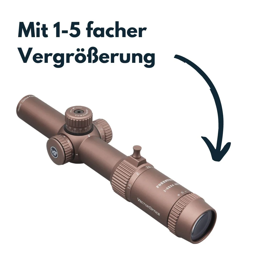Vector Optics SCOC-32 Forester 1-5x24 GenII Coyote FDE - Image 3