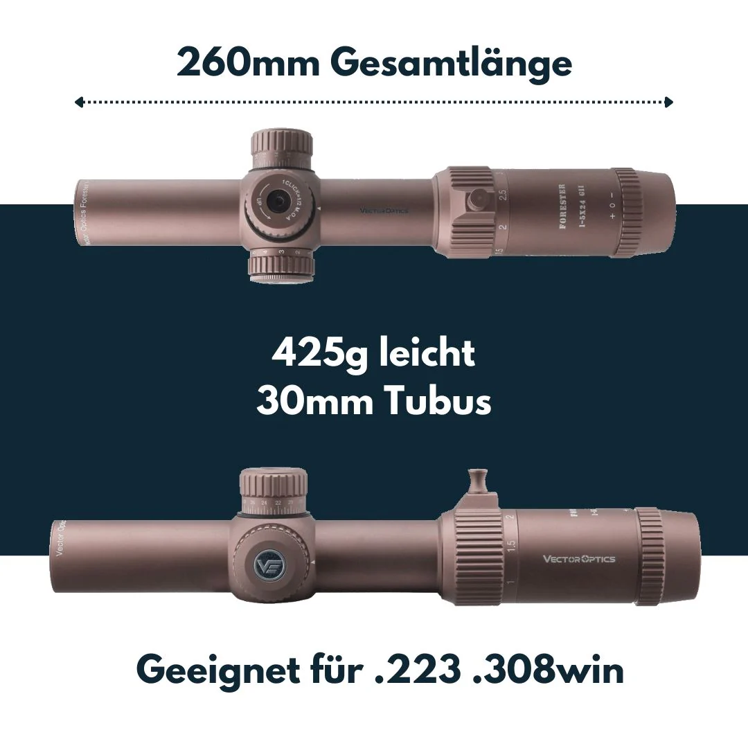 Vector Optics SCOC-32 Forester 1-5x24 GenII Coyote FDE - Image 5