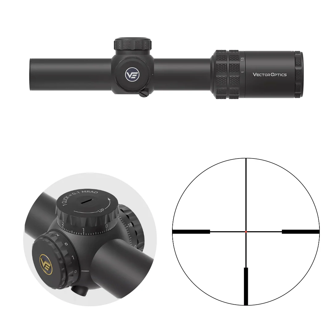 Vector Optics SCOC-50 Grizzly 1-6x24i HD Fiber