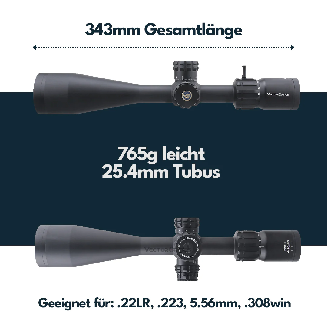 Vector Optics SCOL-T44 Paragon 4-20x50 Tactical - Image 6
