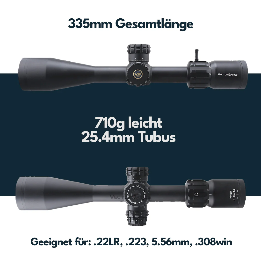 Vector Optics SCOM-T37 Paragon 3-15x44SFP Tactical - Image 6
