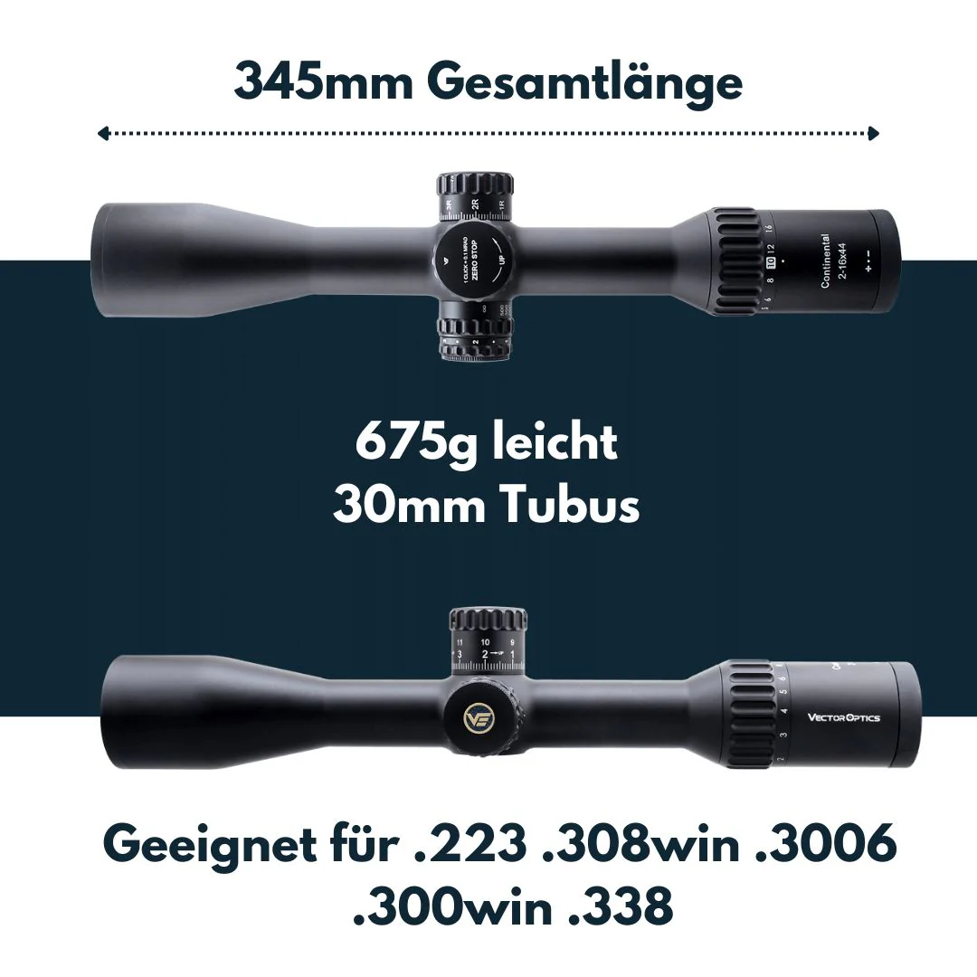 Vector Optics SCOM-T39 Continental x8 2-16x44 ED Tactical - Image 5