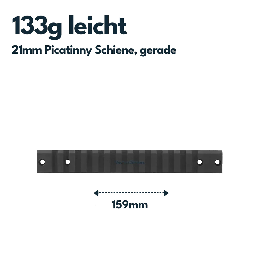 Vector Optics SCRA-62 159mm Stahl Picatinny Schiene für Remington 700 long Action - Image 2