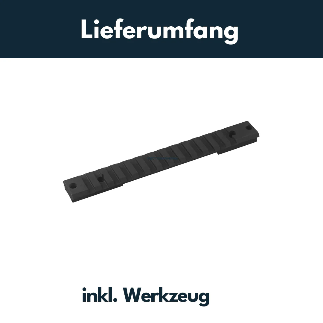 Vector Optics SCRA-62 159mm Stahl Picatinny Schiene für Remington 700 long Action - Image 3