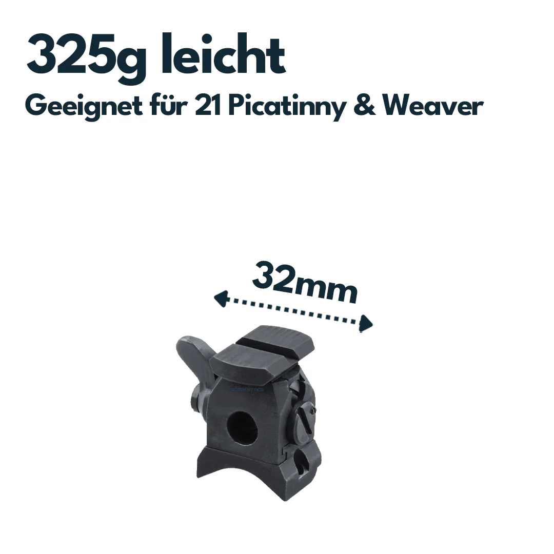 Vector Optics SCRA-70 Stahl Picatinny Mount für K98 - Image 2