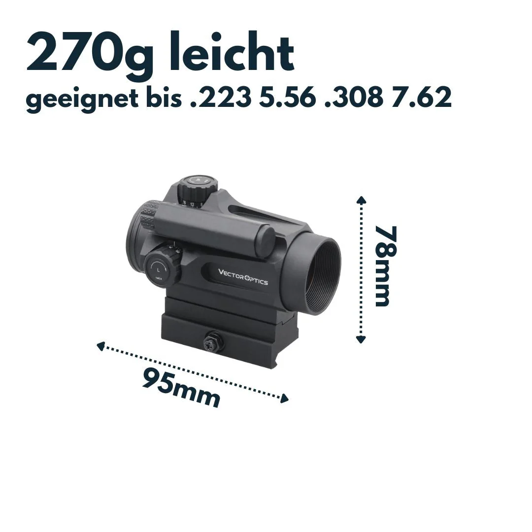 Vector Optics SCRD-D26 Nautilus 1x30 Double Reticle - Image 3