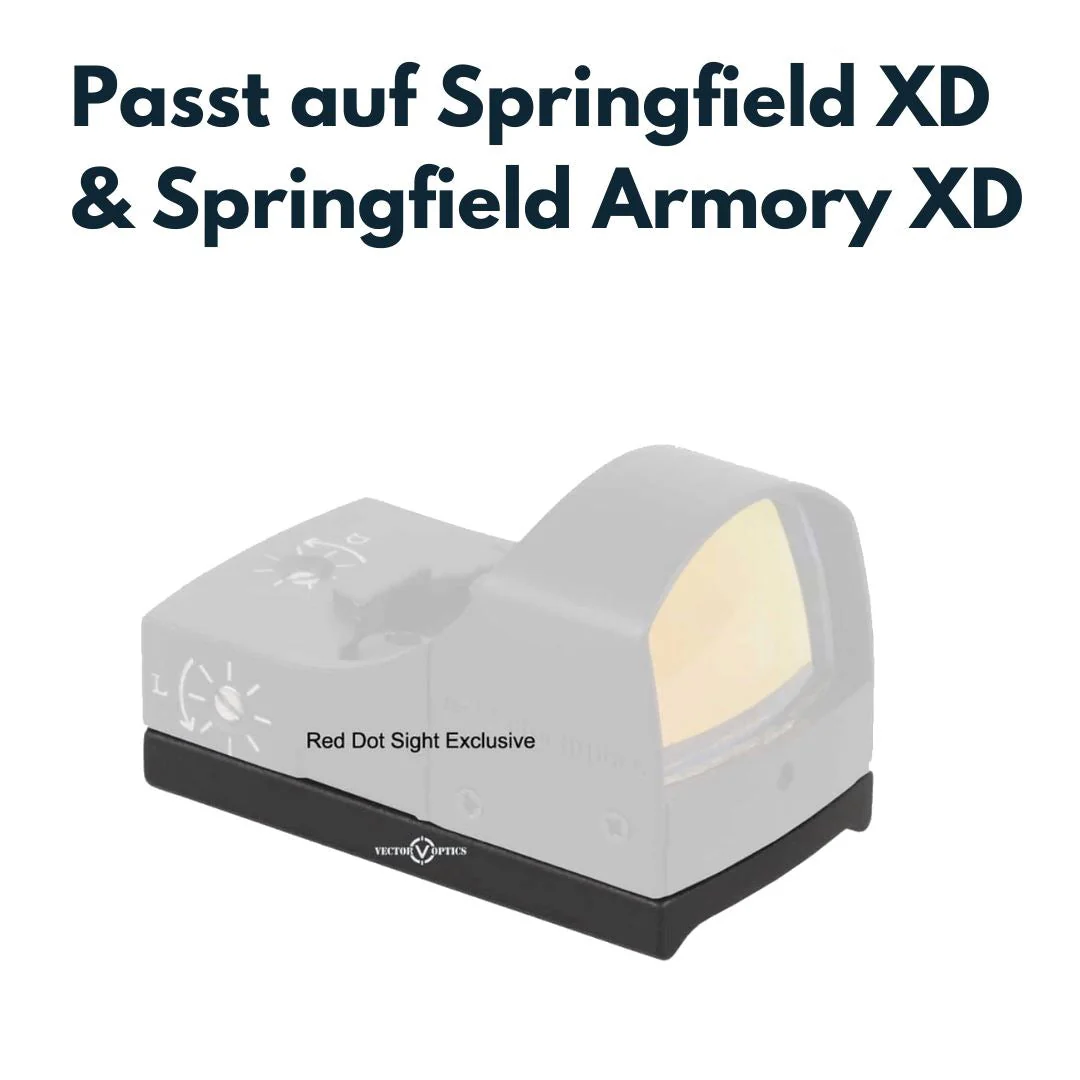 Vector Optics SCRDM-05 Springfield XD Montage für Reflexvisiere mit TEK (Docter Sight) Footprint - Image 3
