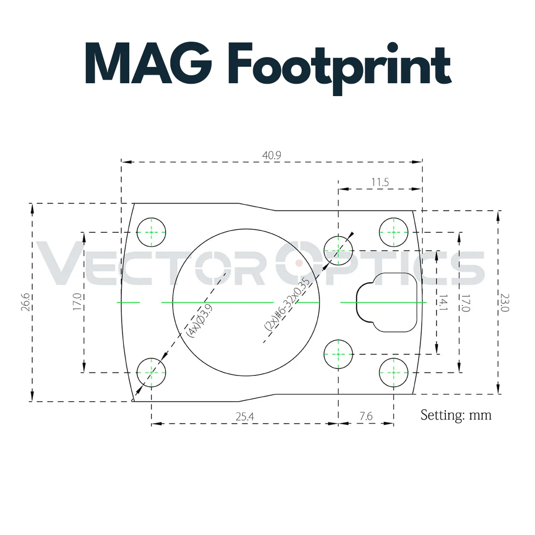 Vector Optics SCRDM-09 Glock Montage für Reflexvisiere mit MGT (SHIELD) Footprint - Image 2