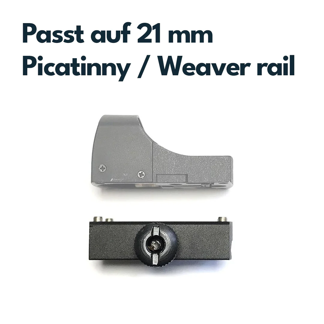 Vector Optics SCRDM-21 Montage für 21mm Picatinny Schiene passend für Mini-Reddot - Image 2