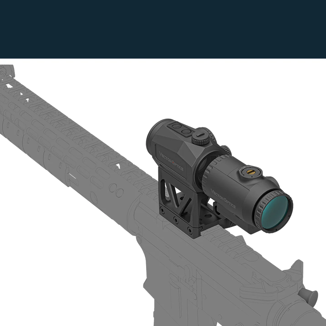 Vector Optics SCRMMK-01 Scrapper 1x25 MRT with Paragon 3x Magnifier Kit - Image 7