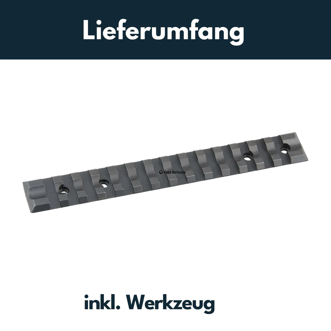 Vector Optics SCTIK-01 Stahl Picatinny Schiene für Tikka T3 156mm - Image 3
