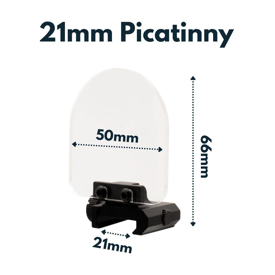 Vector Optics VWSD-01 VeWar Acrylschutz für Optiken für 21mm Schiene - Image 4