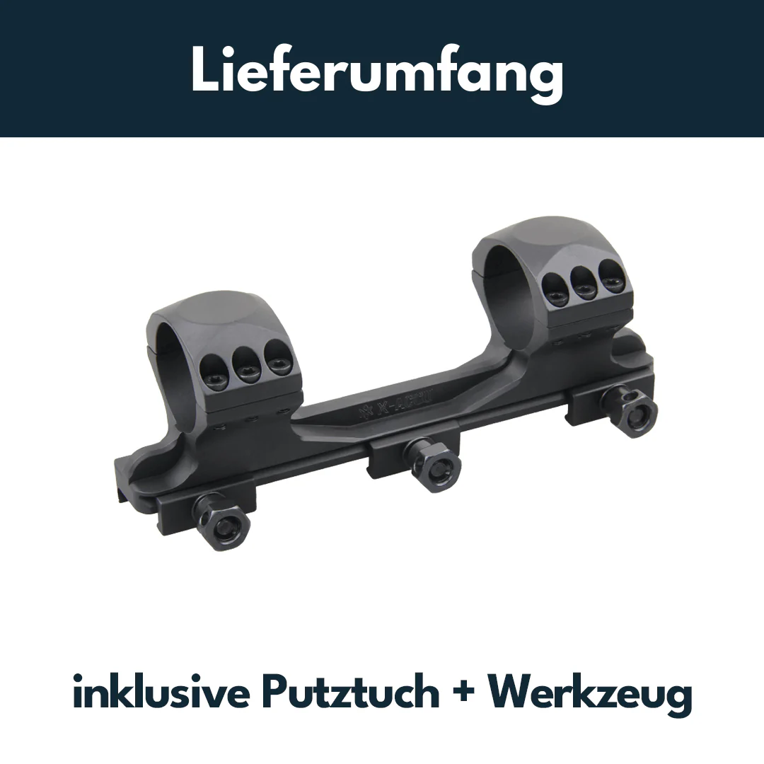 Vector Optics XASR-3010 X-Accu Blockmontage für 30mm Tubus, 21mm Picatinny, h= 32mm - Image 5