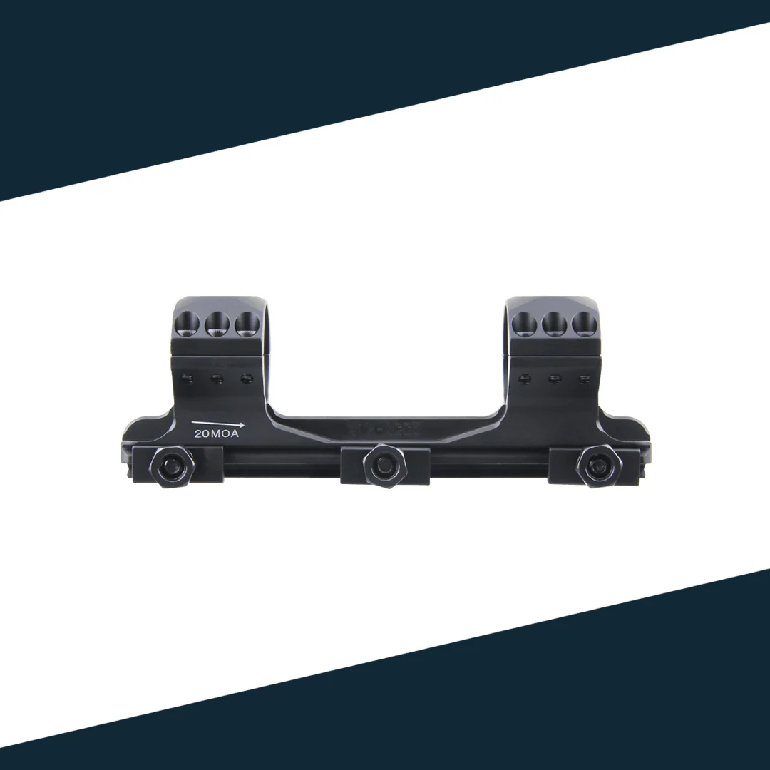 Vector Optics XASR-3011 X-Accu Blockmontage für 30mm Tubus, 21mm Picatinny,  20MOA Vorneigung, h= 32mm - Image 4