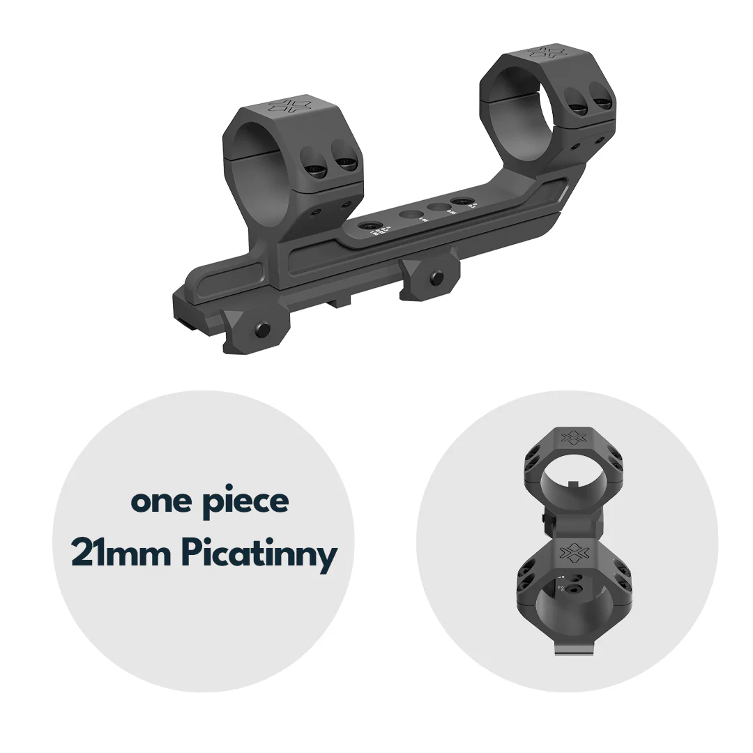 Vector Optics XASR-3037 Verstellbare Extended X-Akku Blockmontage für 30mm Tubus h=38mm