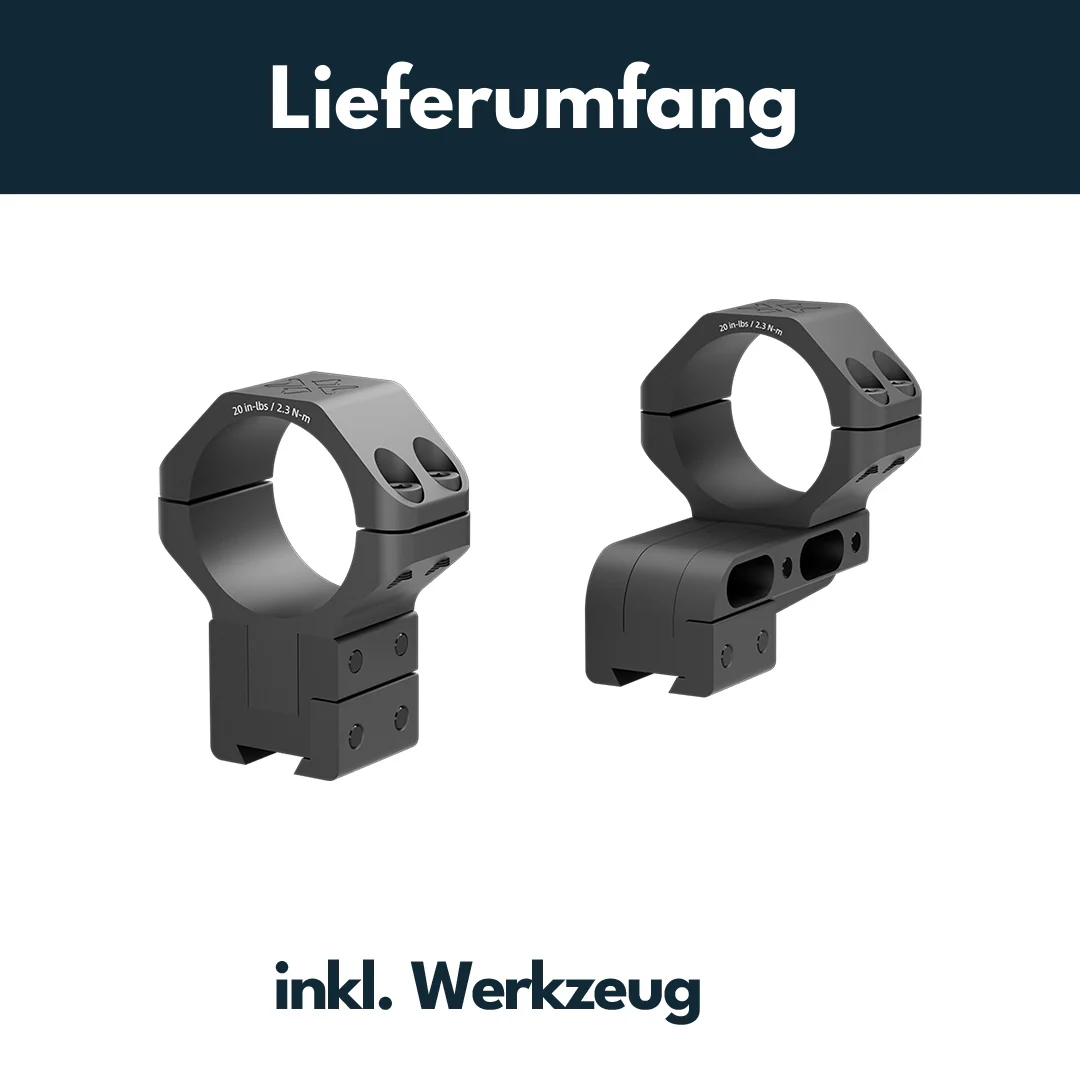 Vector Optics XASR-3065 höhenverstellbare Cantilever Montageringe für 30mm Tubus (h=35-41mm) - Image 7