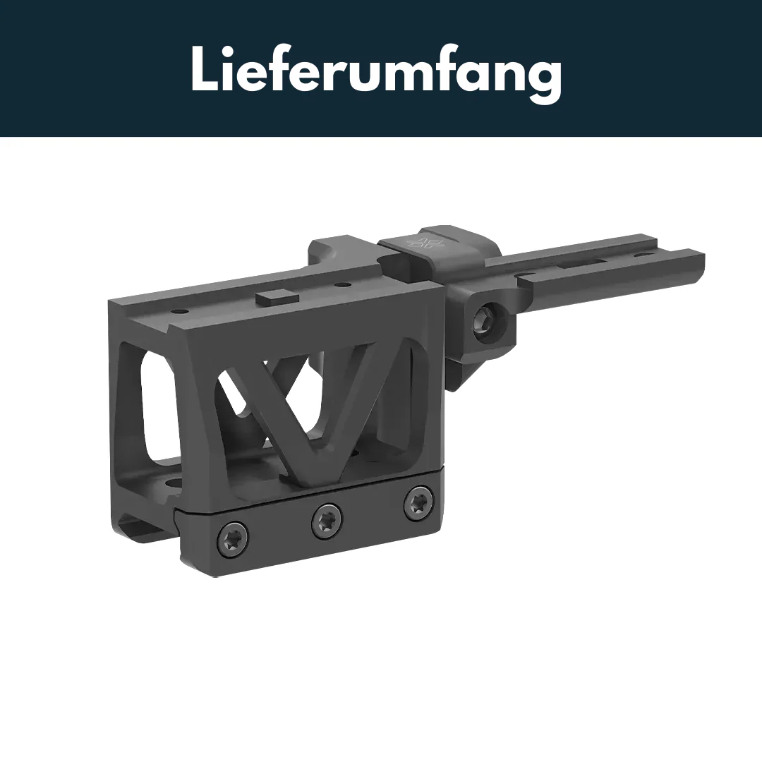 Vector Optics XASR-RM02 einteilige Montageplattform für Scrapper Visier + Paragon Magnifier - Image 6