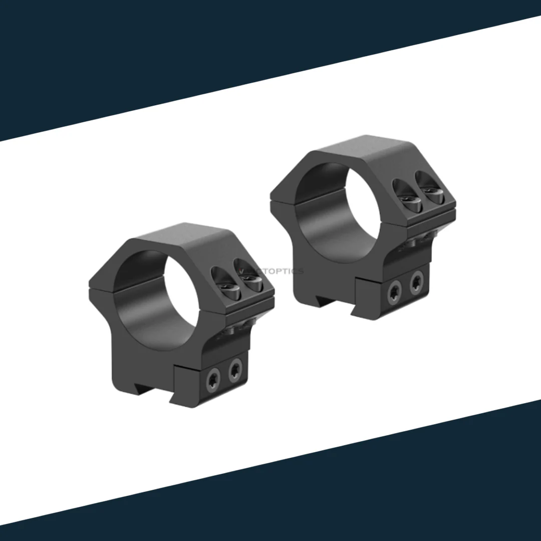 Victoptics Montageringe aus Aluminium für 11mm Schiene und 25,4mm Tubus in verschiedenen Höhen - Image 3