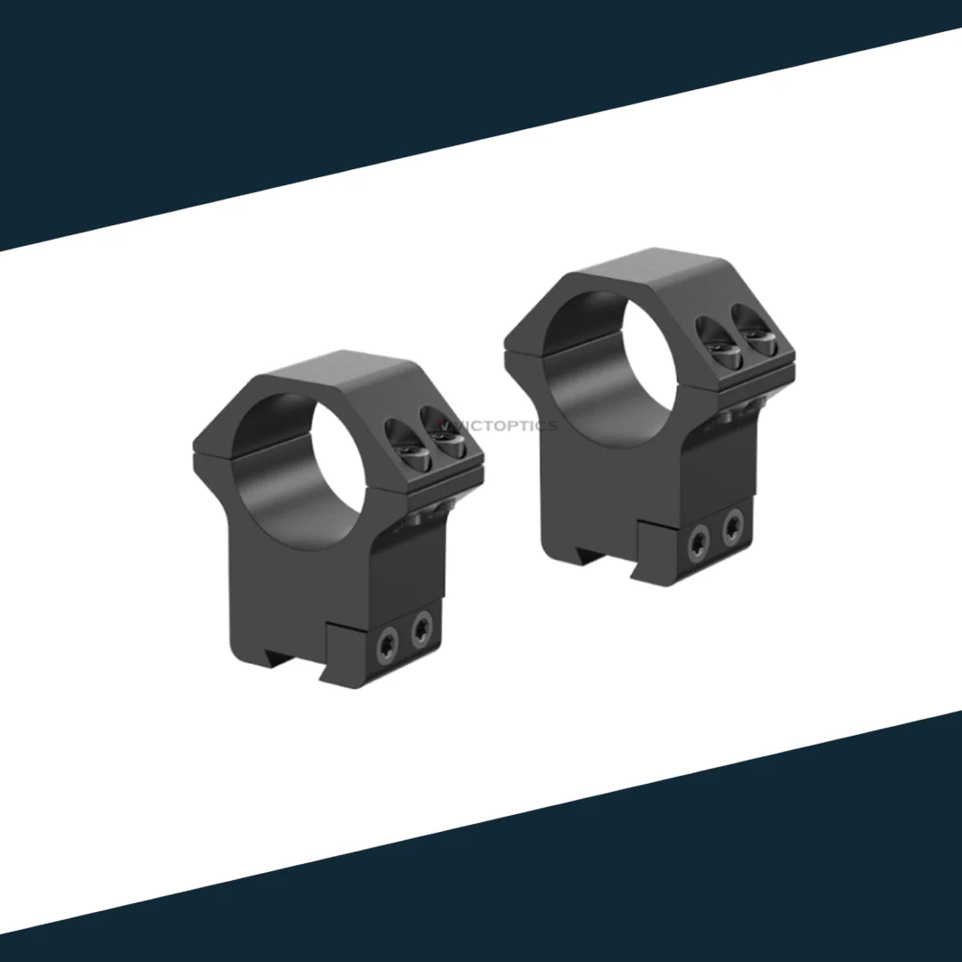 Victoptics Montageringe aus Aluminium für 11mm Schiene und 25,4mm Tubus in verschiedenen Höhen - Image 5