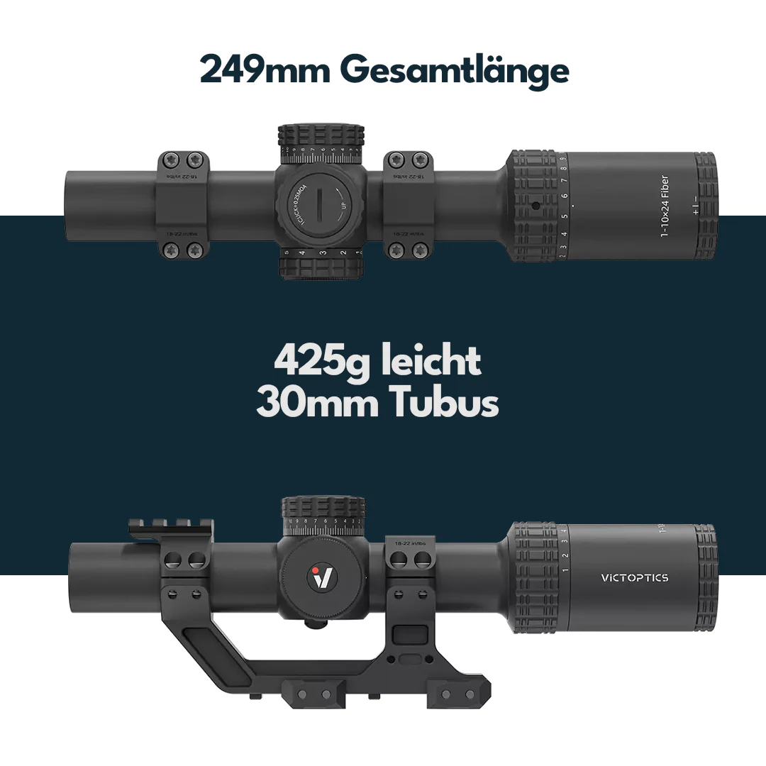 Victoptics OPSL122 S6 1-6x24 mit Blockmontage - Image 6