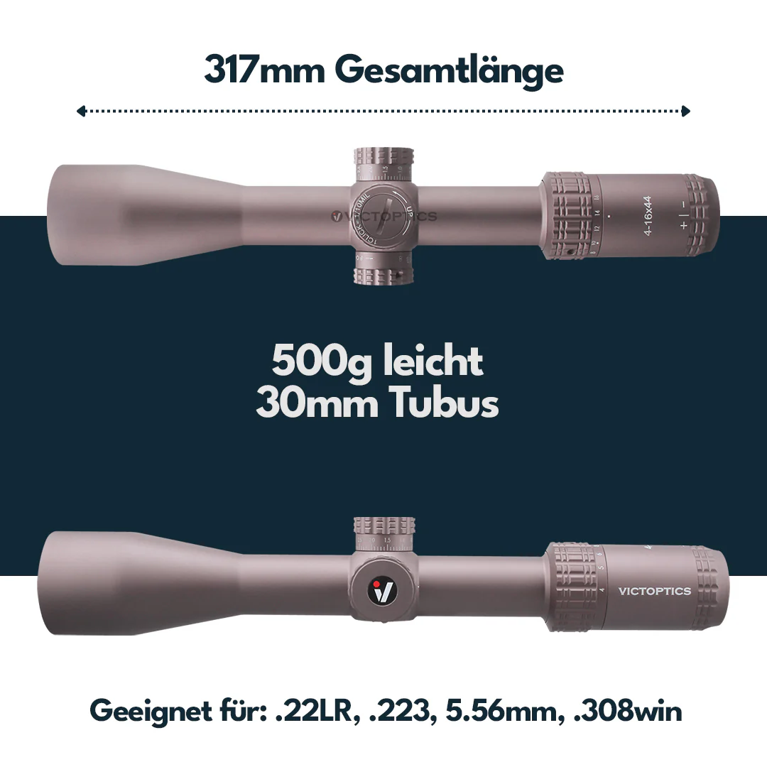 Victoptics OPSL26 S4 4-16x44 Coyote FDE - Image 6