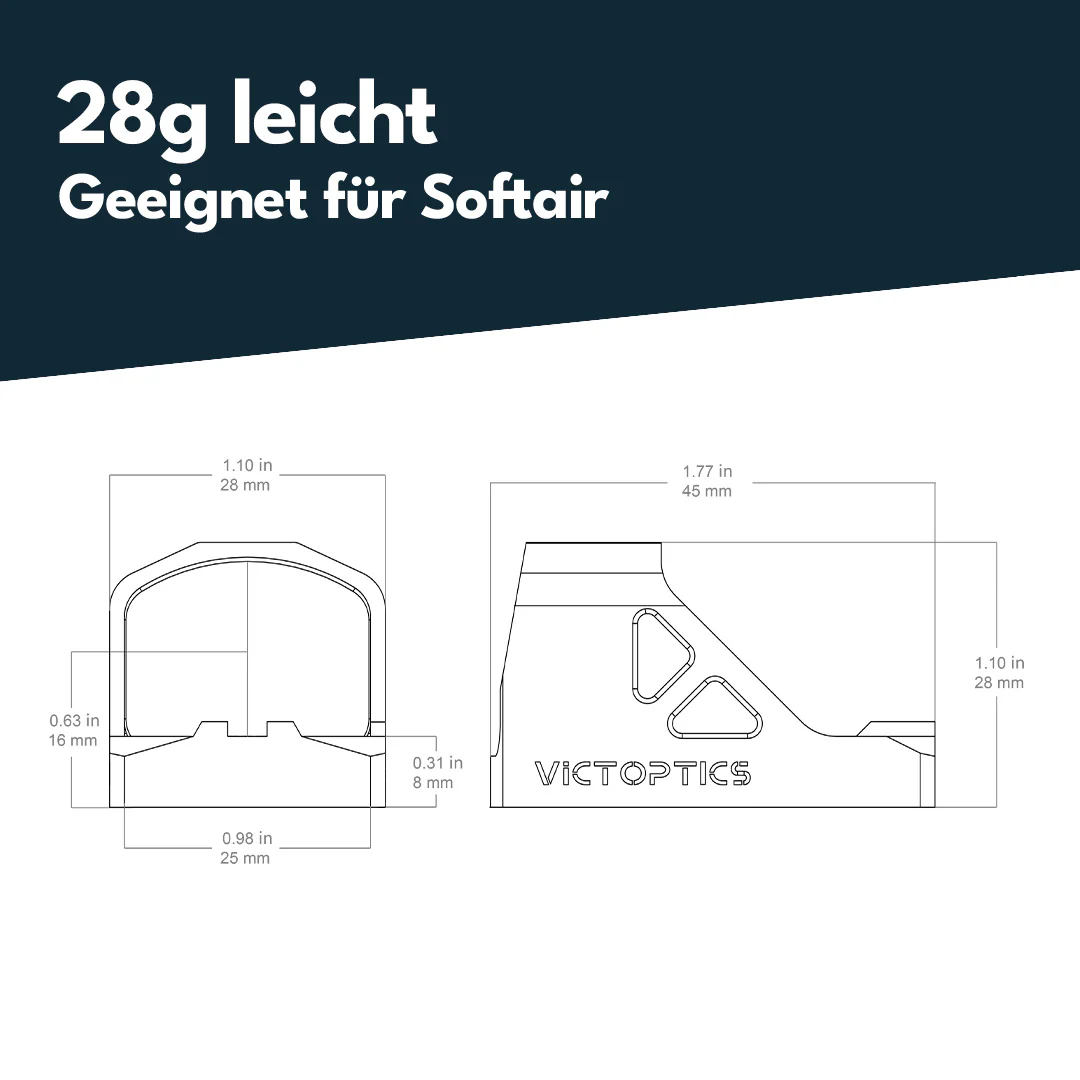 Victoptics RDSL33 SRD 1X20X25 - Image 3